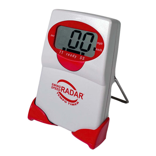 Swing Speed Radar With Tempo Timer - Provides Accurate Personal Golf Club And Bat Swing Speeds 40 To 250 MPH. Doppler Radar Training Tool Establishes Training Consistency. Shows Instant Speed Results